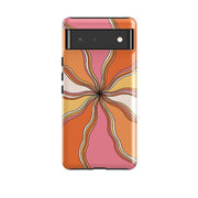 Google phone case-Swirl-Product Details Raised bevel to protect screen from scratches. Impact resistant polycarbonate shell and shock absorbing inner TPU liner. Secure fit with design wrapping around side of the case and full access to ports. Compatible with Qi-standard wireless charging. Thickness 1/8 inch (3mm), weight 30g. Compatibility See drop down menu for options, please select the right case as we print to order.-Stringberry