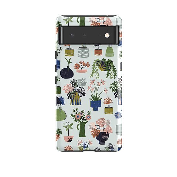 Google phone case-Urban Jungle By Ali Brookes-Product Details Raised bevel to protect screen from scratches. Impact resistant polycarbonate shell and shock absorbing inner TPU liner. Secure fit with design wrapping around side of the case and full access to ports. Compatible with Qi-standard wireless charging. Thickness 1/8 inch (3mm), weight 30g. Compatibility See drop down menu for options, please select the right case as we print to order.-Stringberry