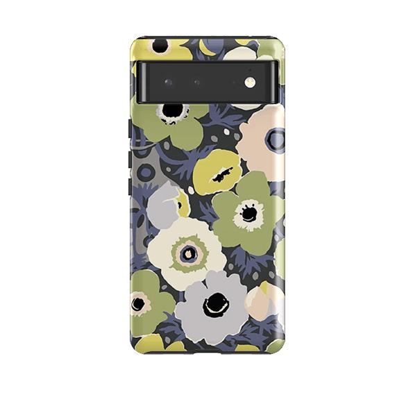 Google phone case-Windflowers Urbane By Sarah Campbell-Product Details Raised bevel to protect screen from scratches. Impact resistant polycarbonate shell and shock absorbing inner TPU liner. Secure fit with design wrapping around side of the case and full access to ports. Compatible with Qi-standard wireless charging. Thickness 1/8 inch (3mm), weight 30g. Compatibility See drop down menu for options, please select the right case as we print to order.-Stringberry