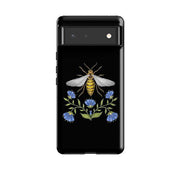 Google phone case-Wings Of Freedom Black By Catherine Rowe-Product Details Raised bevel to protect screen from scratches. Impact resistant polycarbonate shell and shock absorbing inner TPU liner. Secure fit with design wrapping around side of the case and full access to ports. Compatible with Qi-standard wireless charging. Thickness 1/8 inch (3mm), weight 30g. Compatibility See drop down menu for options, please select the right case as we print to order.-Stringberry