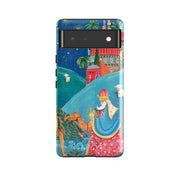 Google phone case-Wiseman By Caroline Bonne Muller-Product Details Raised bevel to protect screen from scratches. Impact resistant polycarbonate shell and shock absorbing inner TPU liner. Secure fit with design wrapping around side of the case and full access to ports. Compatible with Qi-standard wireless charging. Thickness 1/8 inch (3mm), weight 30g. Compatibility See drop down menu for options, please select the right case as we print to order.-Stringberry