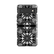 Google phone case-Woodfolk By Mia Underwood-Product Details Raised bevel to protect screen from scratches. Impact resistant polycarbonate shell and shock absorbing inner TPU liner. Secure fit with design wrapping around side of the case and full access to ports. Compatible with Qi-standard wireless charging. Thickness 1/8 inch (3mm), weight 30g. Compatibility See drop down menu for options, please select the right case as we print to order.-Stringberry