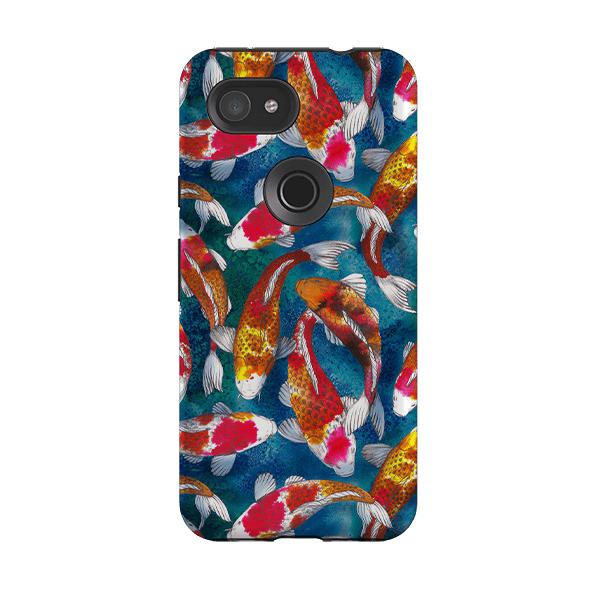 Google phone case-Adachi-Product Details Raised bevel to protect screen from scratches. Impact resistant polycarbonate shell and shock absorbing inner TPU liner. Secure fit with design wrapping around side of the case and full access to ports. Compatible with Qi-standard wireless charging. Thickness 1/8 inch (3mm), weight 30g. Compatibility See drop down menu for options, please select the right case as we print to order.-Stringberry