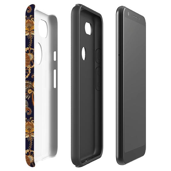 Google phone case-Bibury-Product Details Raised bevel to protect screen from scratches. Impact resistant polycarbonate shell and shock absorbing inner TPU liner. Secure fit with design wrapping around side of the case and full access to ports. Compatible with Qi-standard wireless charging. Thickness 1/8 inch (3mm), weight 30g. Compatibility See drop down menu for options, please select the right case as we print to order.-Stringberry