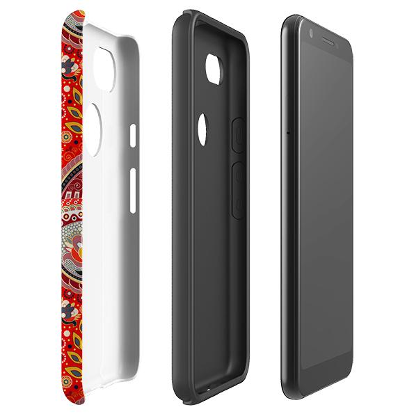 Google phone case-Billingshurst-Product Details Raised bevel to protect screen from scratches. Impact resistant polycarbonate shell and shock absorbing inner TPU liner. Secure fit with design wrapping around side of the case and full access to ports. Compatible with Qi-standard wireless charging. Thickness 1/8 inch (3mm), weight 30g. Compatibility See drop down menu for options, please select the right case as we print to order.-Stringberry