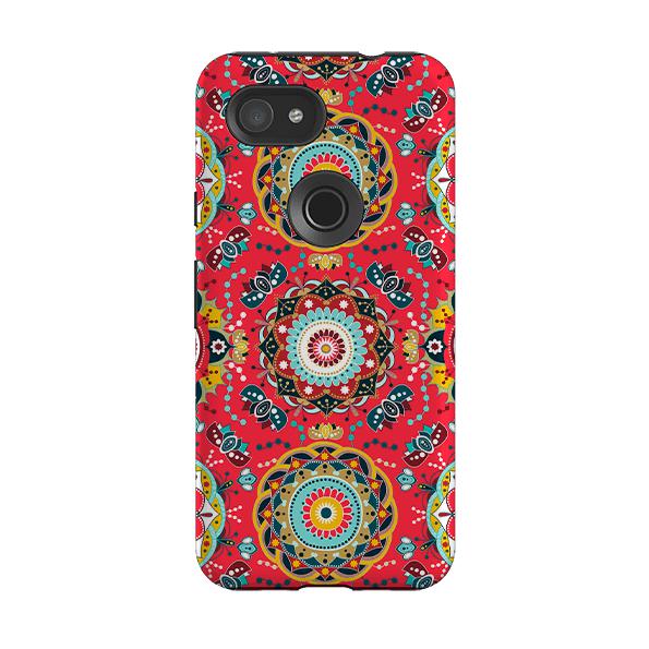 Google phone case-Burford-Product Details Raised bevel to protect screen from scratches. Impact resistant polycarbonate shell and shock absorbing inner TPU liner. Secure fit with design wrapping around side of the case and full access to ports. Compatible with Qi-standard wireless charging. Thickness 1/8 inch (3mm), weight 30g. Compatibility See drop down menu for options, please select the right case as we print to order.-Stringberry