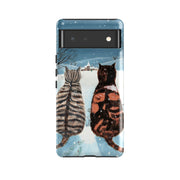 Google Tough Case -  Cat Xmas By Mary Stubberfield