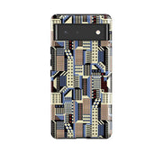 Google phone case-Cityscape By Cressida Bell-Product Details Raised bevel to protect screen from scratches. Impact resistant polycarbonate shell and shock absorbing inner TPU liner. Secure fit with design wrapping around side of the case and full access to ports. Compatible with Qi-standard wireless charging. Thickness 1/8 inch (3mm), weight 30g. Compatibility See drop down menu for options, please select the right case as we print to order.-Stringberry