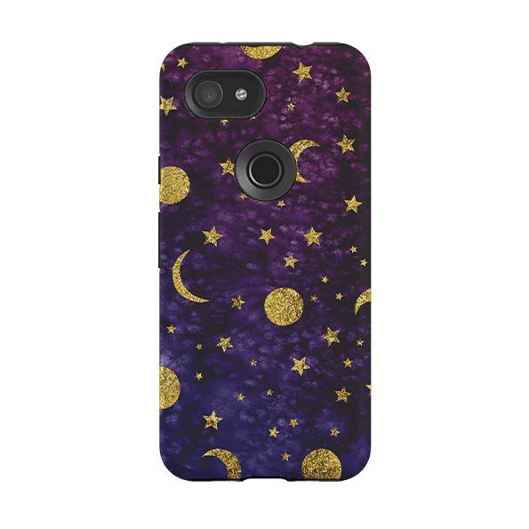 Google phone case-Desert Nights-Product Details Raised bevel to protect screen from scratches. Impact resistant polycarbonate shell and shock absorbing inner TPU liner. Secure fit with design wrapping around side of the case and full access to ports. Compatible with Qi-standard wireless charging. Thickness 1/8 inch (3mm), weight 30g. Compatibility See drop down menu for options, please select the right case as we print to order.-Stringberry