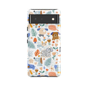 Google Tough Case -  Dog Floral Pattern