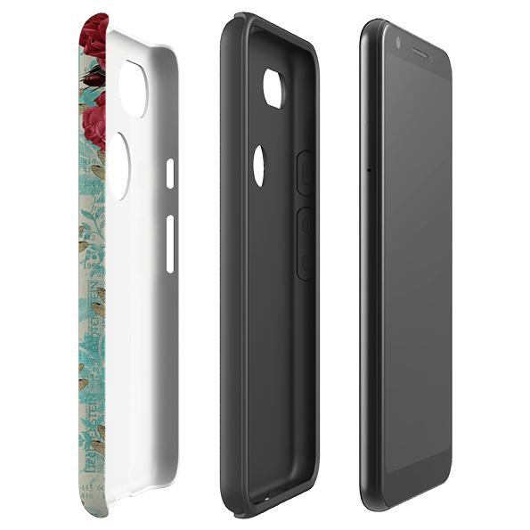 Google phone case-Dragon Essence-Product Details Raised bevel to protect screen from scratches. Impact resistant polycarbonate shell and shock absorbing inner TPU liner. Secure fit with design wrapping around side of the case and full access to ports. Compatible with Qi-standard wireless charging. Thickness 1/8 inch (3mm), weight 30g. Compatibility See drop down menu for options, please select the right case as we print to order.-Stringberry