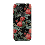 Google phone case-Dragons And Roses-Product Details Raised bevel to protect screen from scratches. Impact resistant polycarbonate shell and shock absorbing inner TPU liner. Secure fit with design wrapping around side of the case and full access to ports. Compatible with Qi-standard wireless charging. Thickness 1/8 inch (3mm), weight 30g. Compatibility See drop down menu for options, please select the right case as we print to order.-Stringberry