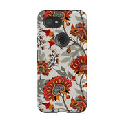 Google phone case-Eden Floral-Product Details Raised bevel to protect screen from scratches. Impact resistant polycarbonate shell and shock absorbing inner TPU liner. Secure fit with design wrapping around side of the case and full access to ports. Compatible with Qi-standard wireless charging. Thickness 1/8 inch (3mm), weight 30g. Compatibility See drop down menu for options, please select the right case as we print to order.-Stringberry