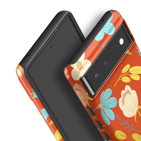 Google phone case-Essence-Product Details Raised bevel to protect screen from scratches. Impact resistant polycarbonate shell and shock absorbing inner TPU liner. Secure fit with design wrapping around side of the case and full access to ports. Compatible with Qi-standard wireless charging. Thickness 1/8 inch (3mm), weight 30g. Compatibility See drop down menu for options, please select the right case as we print to order.-Stringberry