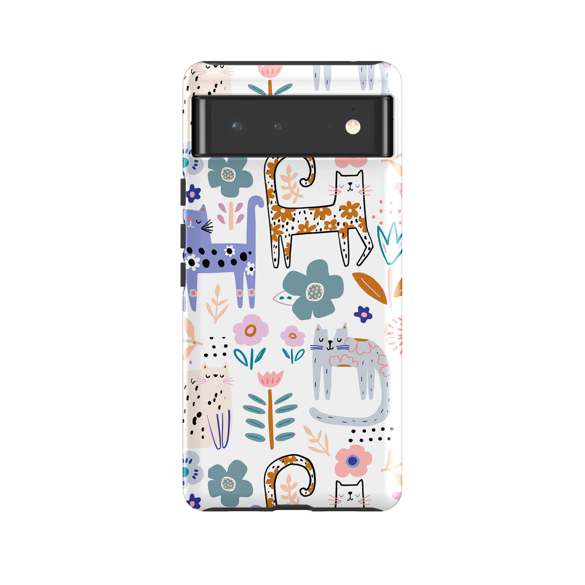 Google Tough Case -  Floral Cats