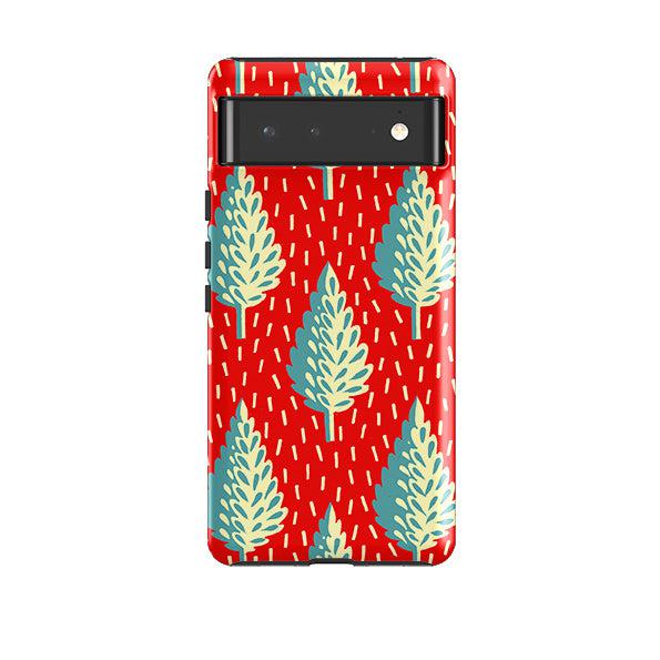Google phone case-Forest By Cressida Bell-Product Details Raised bevel to protect screen from scratches. Impact resistant polycarbonate shell and shock absorbing inner TPU liner. Secure fit with design wrapping around side of the case and full access to ports. Compatible with Qi-standard wireless charging. Thickness 1/8 inch (3mm), weight 30g. Compatibility See drop down menu for options, please select the right case as we print to order.-Stringberry