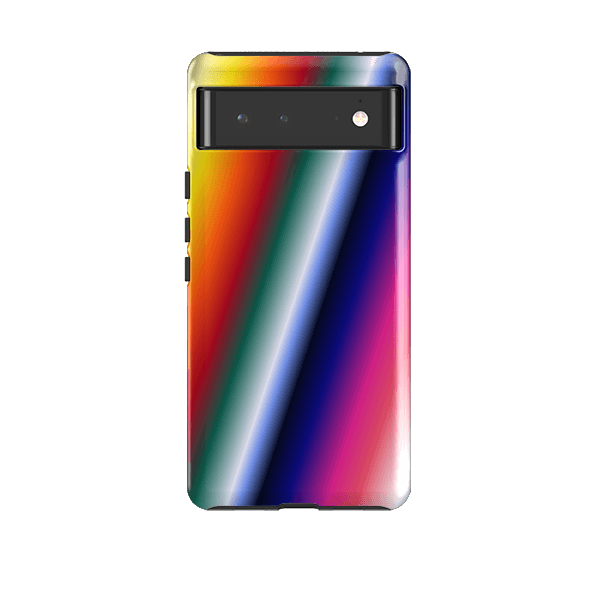 Google phone case-Front Sequence By Kitty Joseph-Product Details Raised bevel to protect screen from scratches. Impact resistant polycarbonate shell and shock absorbing inner TPU liner. Secure fit with design wrapping around side of the case and full access to ports. Compatible with Qi-standard wireless charging. Thickness 1/8 inch (3mm), weight 30g. Compatibility See drop down menu for options, please select the right case as we print to order.-Stringberry