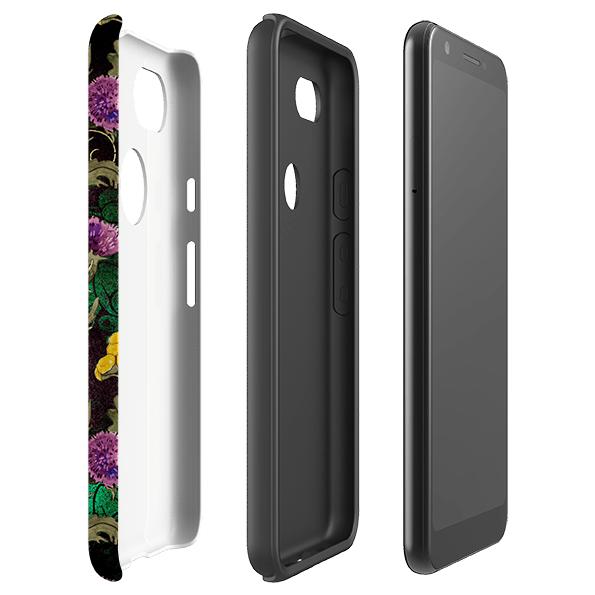 Google phone case-Fyne-Product Details Raised bevel to protect screen from scratches. Impact resistant polycarbonate shell and shock absorbing inner TPU liner. Secure fit with design wrapping around side of the case and full access to ports. Compatible with Qi-standard wireless charging. Thickness 1/8 inch (3mm), weight 30g. Compatibility See drop down menu for options, please select the right case as we print to order.-Stringberry