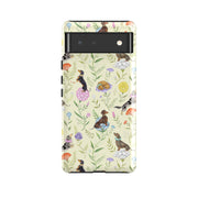 Google Tough Case -  Google Pixel Case Doxy Day Afternoon Buttercream By Catherine Rowe