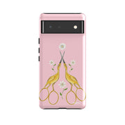 Google Tough Case - Google Pixel Case Reiher & Schere Von Catherine Rowe