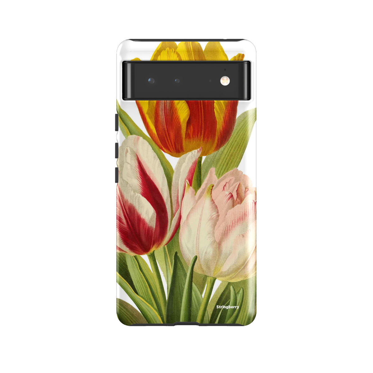 Google Tough Case -  Google Pixel Case With Tulips