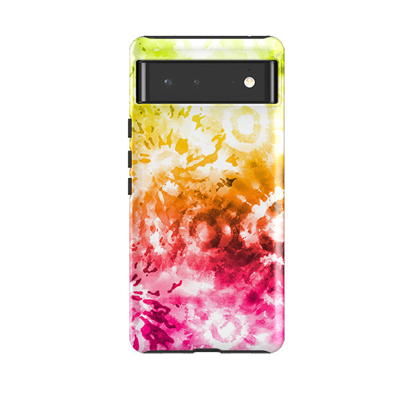 Google phone case-Hopscotch-Product Details Raised bevel to protect screen from scratches. Impact resistant polycarbonate shell and shock absorbing inner TPU liner. Secure fit with design wrapping around side of the case and full access to ports. Compatible with Qi-standard wireless charging. Thickness 1/8 inch (3mm), weight 30g. Compatibility See drop down menu for options, please select the right case as we print to order.-Stringberry