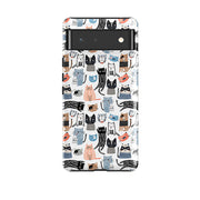 Google phone case-Jiggles-Product Details Raised bevel to protect screen from scratches. Impact resistant polycarbonate shell and shock absorbing inner TPU liner. Secure fit with design wrapping around side of the case and full access to ports. Compatible with Qi-standard wireless charging. Thickness 1/8 inch (3mm), weight 30g. Compatibility See drop down menu for options, please select the right case as we print to order.-Stringberry