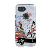 Google phone case-London Icons-Product Details Raised bevel to protect screen from scratches. Impact resistant polycarbonate shell and shock absorbing inner TPU liner. Secure fit with design wrapping around side of the case and full access to ports. Compatible with Qi-standard wireless charging. Thickness 1/8 inch (3mm), weight 30g. Compatibility See drop down menu for options, please select the right case as we print to order.-Stringberry
