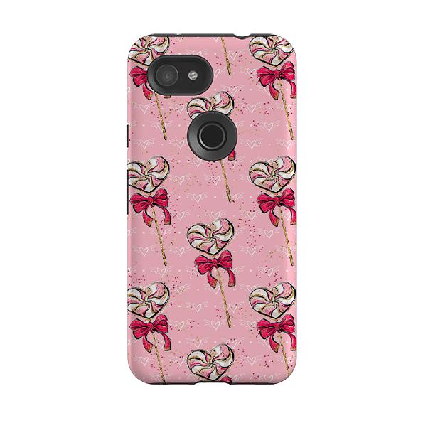 Google phone case-Love Hearts-Product Details Raised bevel to protect screen from scratches. Impact resistant polycarbonate shell and shock absorbing inner TPU liner. Secure fit with design wrapping around side of the case and full access to ports. Compatible with Qi-standard wireless charging. Thickness 1/8 inch (3mm), weight 30g. Compatibility See drop down menu for options, please select the right case as we print to order.-Stringberry