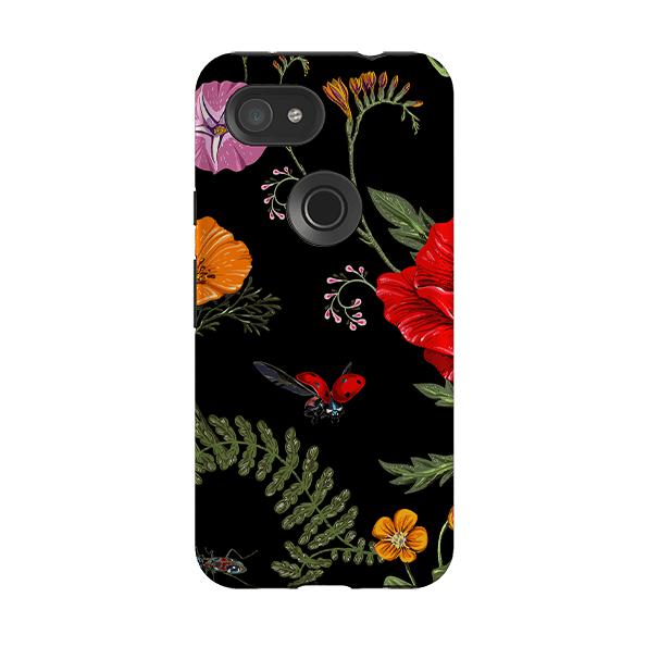 Google phone case-Moonlight Garden-Product Details Raised bevel to protect screen from scratches. Impact resistant polycarbonate shell and shock absorbing inner TPU liner. Secure fit with design wrapping around side of the case and full access to ports. Compatible with Qi-standard wireless charging. Thickness 1/8 inch (3mm), weight 30g. Compatibility See drop down menu for options, please select the right case as we print to order.-Stringberry