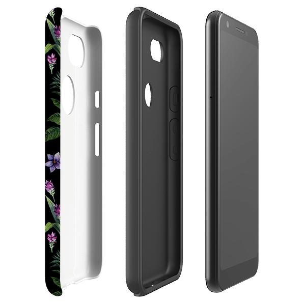 Google phone case-Newark-Product Details Raised bevel to protect screen from scratches. Impact resistant polycarbonate shell and shock absorbing inner TPU liner. Secure fit with design wrapping around side of the case and full access to ports. Compatible with Qi-standard wireless charging. Thickness 1/8 inch (3mm), weight 30g. Compatibility See drop down menu for options, please select the right case as we print to order.-Stringberry