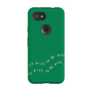 Google phone case-Nice-Product Details Raised bevel to protect screen from scratches. Impact resistant polycarbonate shell and shock absorbing inner TPU liner. Secure fit with design wrapping around side of the case and full access to ports. Compatible with Qi-standard wireless charging. Thickness 1/8 inch (3mm), weight 30g. Compatibility See drop down menu for options, please select the right case as we print to order.-Stringberry