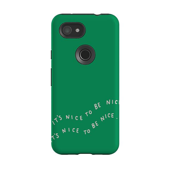 Google phone case-Nice-Product Details Raised bevel to protect screen from scratches. Impact resistant polycarbonate shell and shock absorbing inner TPU liner. Secure fit with design wrapping around side of the case and full access to ports. Compatible with Qi-standard wireless charging. Thickness 1/8 inch (3mm), weight 30g. Compatibility See drop down menu for options, please select the right case as we print to order.-Stringberry