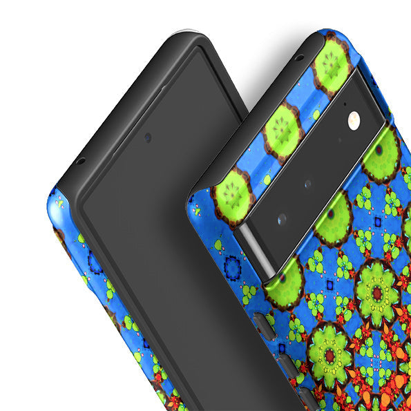Google phone case-Okeechobee-Product Details Raised bevel to protect screen from scratches. Impact resistant polycarbonate shell and shock absorbing inner TPU liner. Secure fit with design wrapping around side of the case and full access to ports. Compatible with Qi-standard wireless charging. Thickness 1/8 inch (3mm), weight 30g. Compatibility See drop down menu for options, please select the right case as we print to order.-Stringberry