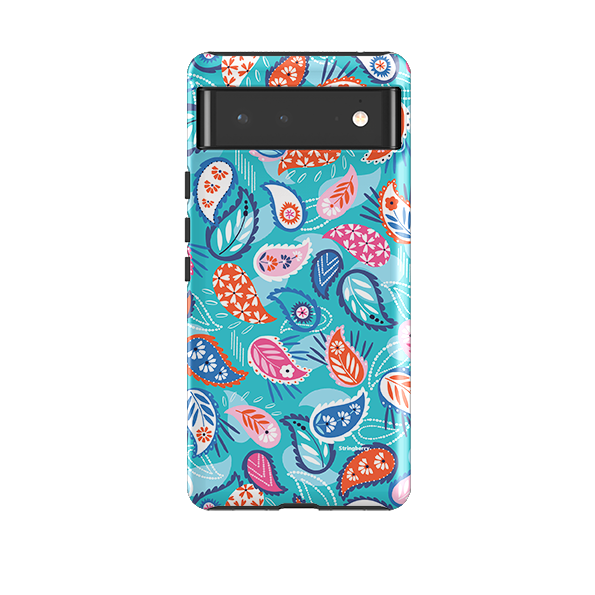 Google Tough Case -  Paisley Blue By Ali Brookes