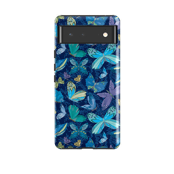 Google phone case-Pattern A By Elisabeth Haager-Product Details Raised bevel to protect screen from scratches. Impact resistant polycarbonate shell and shock absorbing inner TPU liner. Secure fit with design wrapping around side of the case and full access to ports. Compatible with Qi-standard wireless charging. Thickness 1/8 inch (3mm), weight 30g. Compatibility See drop down menu for options, please select the right case as we print to order.-Stringberry