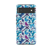 Google phone case-Pattern B By Elisabeth Haager-Product Details Raised bevel to protect screen from scratches. Impact resistant polycarbonate shell and shock absorbing inner TPU liner. Secure fit with design wrapping around side of the case and full access to ports. Compatible with Qi-standard wireless charging. Thickness 1/8 inch (3mm), weight 30g. Compatibility See drop down menu for options, please select the right case as we print to order.-Stringberry