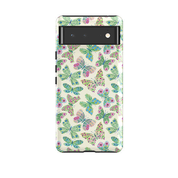 Google phone case-Pattern D By Elisabeth Haager-Product Details Raised bevel to protect screen from scratches. Impact resistant polycarbonate shell and shock absorbing inner TPU liner. Secure fit with design wrapping around side of the case and full access to ports. Compatible with Qi-standard wireless charging. Thickness 1/8 inch (3mm), weight 30g. Compatibility See drop down menu for options, please select the right case as we print to order.-Stringberry