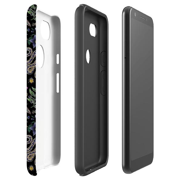 Google phone case-Poisonous By Catherine Rowe-Product Details Raised bevel to protect screen from scratches. Impact resistant polycarbonate shell and shock absorbing inner TPU liner. Secure fit with design wrapping around side of the case and full access to ports. Compatible with Qi-standard wireless charging. Thickness 1/8 inch (3mm), weight 30g. Compatibility See drop down menu for options, please select the right case as we print to order.-Stringberry