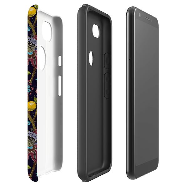 Google phone case-Sentimental-Product Details Raised bevel to protect screen from scratches. Impact resistant polycarbonate shell and shock absorbing inner TPU liner. Secure fit with design wrapping around side of the case and full access to ports. Compatible with Qi-standard wireless charging. Thickness 1/8 inch (3mm), weight 30g. Compatibility See drop down menu for options, please select the right case as we print to order.-Stringberry