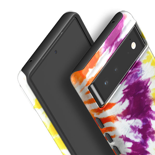 Google phone case-Sonic Temple-Product Details Raised bevel to protect screen from scratches. Impact resistant polycarbonate shell and shock absorbing inner TPU liner. Secure fit with design wrapping around side of the case and full access to ports. Compatible with Qi-standard wireless charging. Thickness 1/8 inch (3mm), weight 30g. Compatibility See drop down menu for options, please select the right case as we print to order.-Stringberry