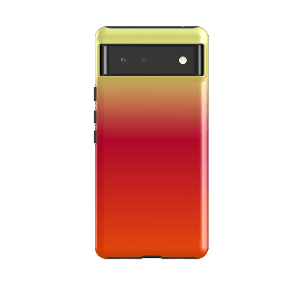 Google phone case-Sun By Kitty Joseph-Product Details Raised bevel to protect screen from scratches. Impact resistant polycarbonate shell and shock absorbing inner TPU liner. Secure fit with design wrapping around side of the case and full access to ports. Compatible with Qi-standard wireless charging. Thickness 1/8 inch (3mm), weight 30g. Compatibility See drop down menu for options, please select the right case as we print to order.-Stringberry