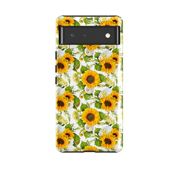 Google phone case-Sunlife-Product Details Raised bevel to protect screen from scratches. Impact resistant polycarbonate shell and shock absorbing inner TPU liner. Secure fit with design wrapping around side of the case and full access to ports. Compatible with Qi-standard wireless charging. Thickness 1/8 inch (3mm), weight 30g. Compatibility See drop down menu for options, please select the right case as we print to order.-Stringberry
