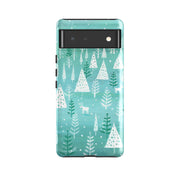 Google Tough Case -  Teal Tundra By Mary Stubberfield