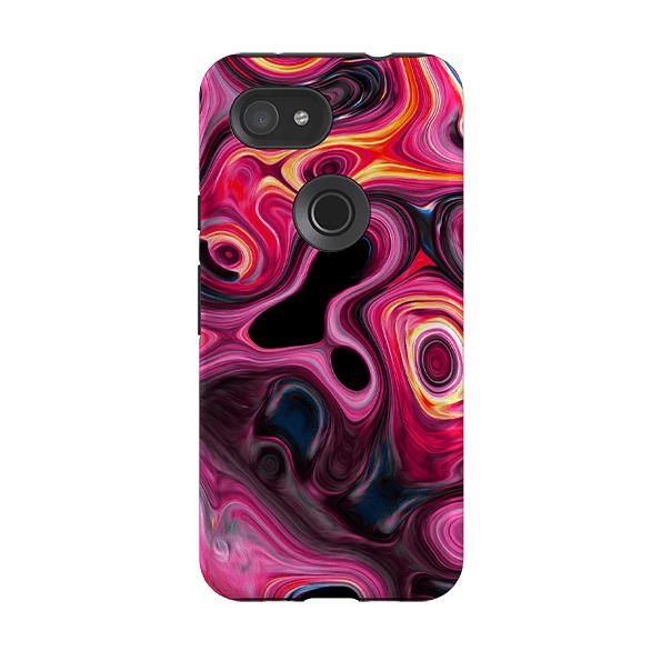 Google phone case-Tiger Tail-Product Details Raised bevel to protect screen from scratches. Impact resistant polycarbonate shell and shock absorbing inner TPU liner. Secure fit with design wrapping around side of the case and full access to ports. Compatible with Qi-standard wireless charging. Thickness 1/8 inch (3mm), weight 30g. Compatibility See drop down menu for options, please select the right case as we print to order.-Stringberry