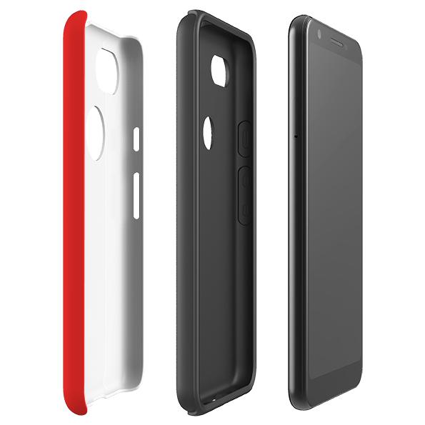 Google phone case-Tulips-Product Details Raised bevel to protect screen from scratches. Impact resistant polycarbonate shell and shock absorbing inner TPU liner. Secure fit with design wrapping around side of the case and full access to ports. Compatible with Qi-standard wireless charging. Thickness 1/8 inch (3mm), weight 30g. Compatibility See drop down menu for options, please select the right case as we print to order.-Stringberry