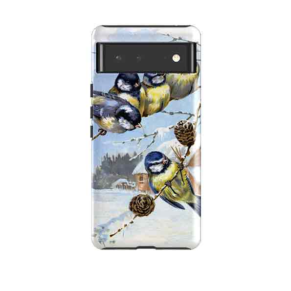 Google Tough Case -  Winter Birds By Heritage