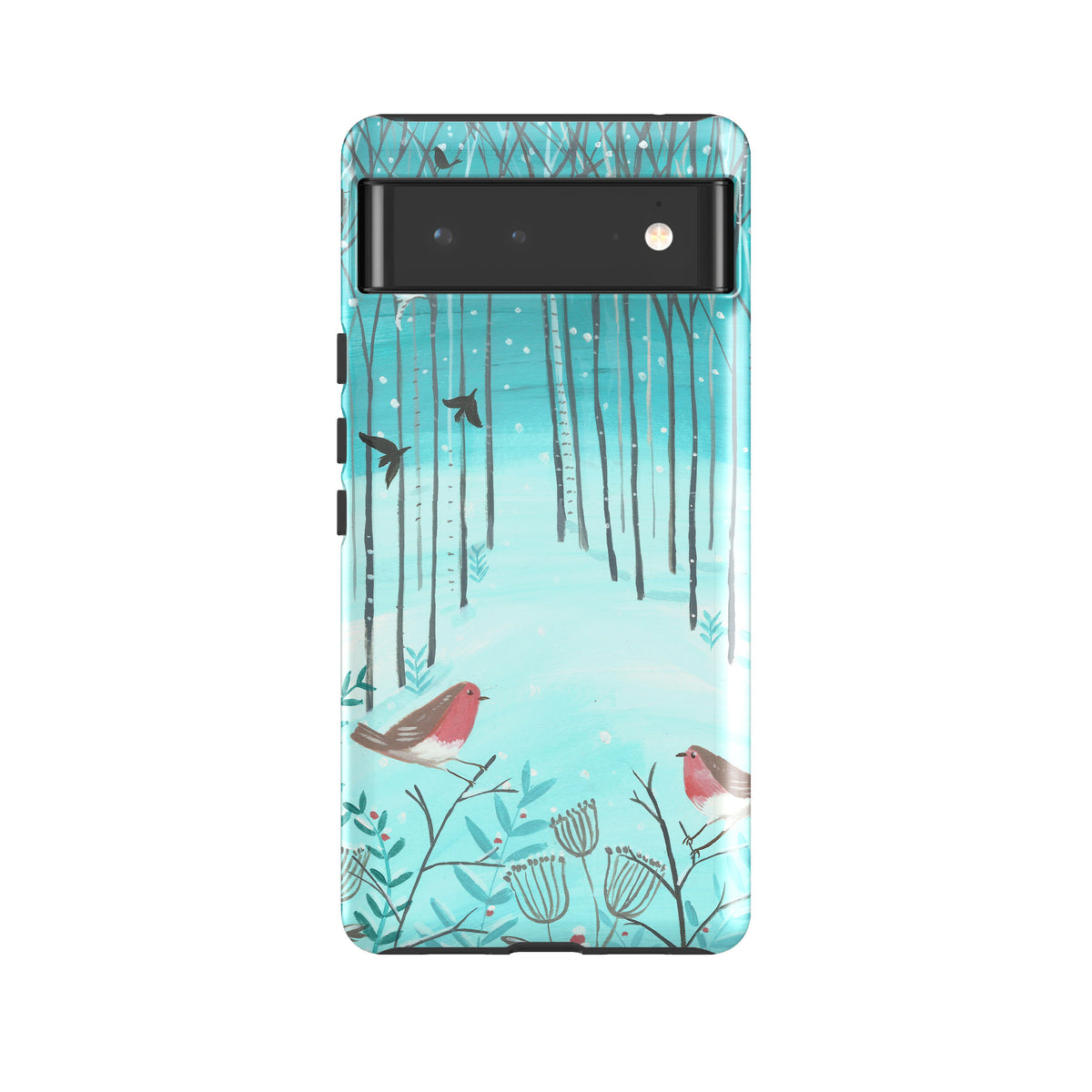 Google Tough Case -  Winter Forest By Mary Stubberfield