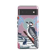 Google Tough Case -  Woodpecker Pale By Kate Heiss