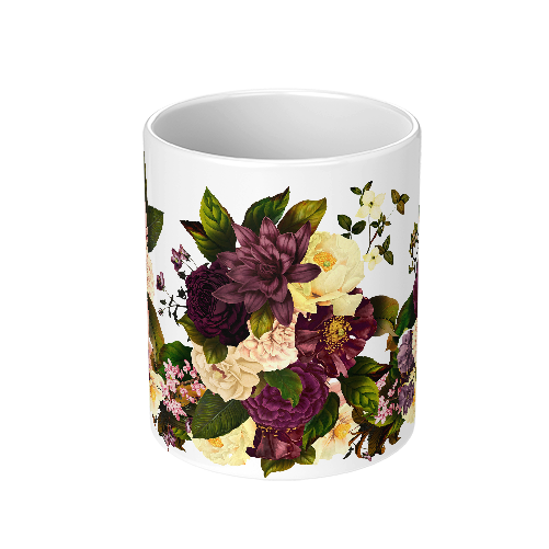 Grace Floral Ceramic Mug